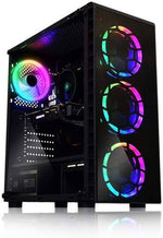 ADMI Gaming PC Ryzen 5 2600 3.9Ghz 6 Core CPU 4GB Graphics Card 8GB 2400MHz DDR4 RAM / 1TB Hard Drive HDMI 1080p, USB 3.0 Windows 10 Home Black