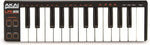 AKAI Professional LPK25 - Bærbart USB-drevet MIDI-keyboard med 25 hastighetssensitive tangenter med synth-handling for bærbare datamaskiner (Mac og PC), redigeringsprogramvare inkludert 