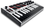 AKAI Professional MPK Mini MK3 – 25-tasters USB MIDI-tastaturkontroller (hvit) 