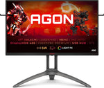 AOC AGON Gaming AG273QX - 27 tommers QHD-skjerm, 165Hz, 1 ms, VA, AMD FreeSync premium, HDR400, USB-hub, høyttalere, 