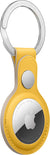 Apple AirTag Leather Key Ring - Meyer Lemon ( Holder only ) Key Ring Apple 