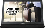 ASUS MB169C+ 15,6 tommers bærbar skjerm, FHD (1920x1080), IPS, kun kompatibel med USB-C over skjermport 