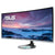 Asus MX34VQ Ultra-wide Curved Monitor - 34 inch, UWQHD, 1800R Curvature, Qi Wireless Charger, Audio by Harman Kardon , Blue Light Filter Monitor ASUS 