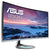Asus MX34VQ Ultra-wide Curved Monitor - 34 inch, UWQHD, 1800R Curvature, Qi Wireless Charger, Audio by Harman Kardon , Blue Light Filter Monitor ASUS 