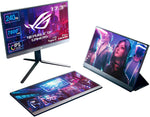 ASUS ROG Strix XG17AHP Portable Gaming Monitor – 17.3-Inch, IPS, FHD 240Hz, Built-in battery for, ROG Tripod, ROG Bag, Smart cover