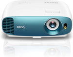 BenQ TK800M 4k UHD filmprojektor for hjemmekino, 3840x2160, 3000 ANSI Lumens, DLP, 3D, Video hjemmeprojektor, 5w høyttaler, Short Throw 