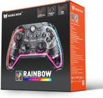 BIGBIG WON kablet kontroller, Rainbow PC-kontroller for Switch, PC, PS5, PS4 via R90-adapter 