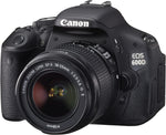 Canon EOS 600D digitalt speilreflekskamera (inkl. 18-55 mm f/3.5-5.6 IS II objektivsett) (fornyet) 