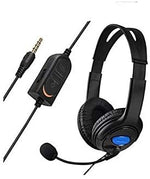 Chat Gaming Headset Wired headset for Sony Playstation 4 PS4 black