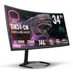Cooler Master GM34-CW Curved Gaming Monitor QHD 144Hz 1ms