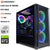 Cyberpower PC Lux Gaming PC Intel Core i9-10900K, Nvidia RTX 3060 12GB, 32GB RAM, 1TB NVMe SSD, 550W 80+ PSU, Wi-Fi, Liquid Cooling CyberPower 