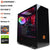 CyberpowerPC Regiment Gaming PC - AMD Ryzen 5 3600, Nvidia GTX 1050 Ti 4GB, 8GB RAM, 1TB HDD, 450W 80+ PSU, Wi-Fi, Windows 10, Onyxia RGB Desktop Computers CyberpowerPC 