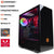 CyberpowerPC Regiment Gaming PC - AMD Ryzen 5 5600G with Radeon Graphics, 8GB RAM, 1TB HDD, 450W 80+ PSU, Wi-Fi, Windows 10, Onyxia RGB Desktop Computers CyberpowerPC 