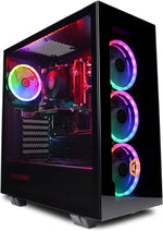 CyberpowerPC Warrior Gaming PC - AMD Ryzen 5 5600G, Nvidia RTX 3060 Ti 8GB, 16GB RAM, 960GB SSD, 650W 80+ PSU, Wi-Fi, Win 10