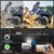 DAQ 5G 4K Full HD Native 1080P WiFi Projector 9500 Lumens, [120 inch Projector Screen Included] Supports Wireless & Wired Mirroring Projectors DAQ 