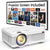 DRQQ Projector HI-04 7000 Lumens with Projection Screen, 1080P Full HD Projectors DRQQ 