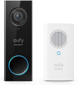 eufy Security Cam 2C 2-Cam Kit 1080p HD IP67 Night Vision Wi-Fi videodørklokke