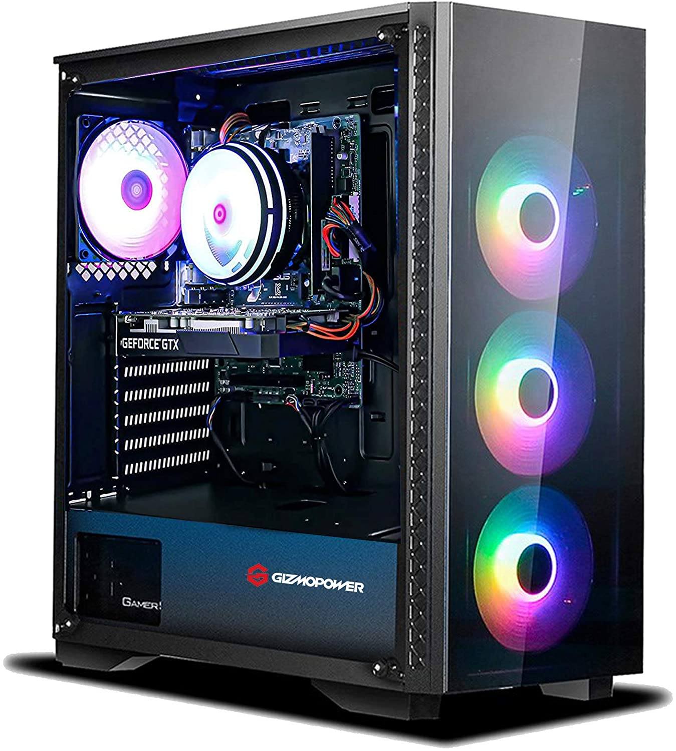 GAMING PC 10 Gen CPU i5 10400 GTX 1660 256GB SSD 1TB HDD 16GB DDR4