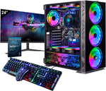 Gaming PC Bundle (2022) AMD Ryzen 5600G ,16GB RAM ,1TB SSD , Nvidia RTX 3060 12GB  , 165Hz monitor , Gaming RGB keyboard and mouse