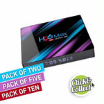 H96 Max RK 3318 HEVC IPTV Set Top Box 2GB RAM + 16GB ROM Bundle Packs