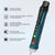 HANMATEK Non-Contact Voltage Tester with 9 Gear Adjustable Sensitivity Voltage Detector Pen AC Circuit Tester Tool LCD Display LED Flashlight Buzzer Alarm Range12V-1000V & Live/Null Wire Judgment AC1 Voltage Tester HANMATEK 