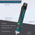 HANMATEK Non-Contact Voltage Tester with 9 Gear Adjustable Sensitivity Voltage Detector Pen AC Circuit Tester Tool LCD Display LED Flashlight Buzzer Alarm Range12V-1000V & Live/Null Wire Judgment AC1 Voltage Tester HANMATEK 
