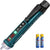 HANMATEK Non-Contact Voltage Tester with 9 Gear Adjustable Sensitivity Voltage Detector Pen AC Circuit Tester Tool LCD Display LED Flashlight Buzzer Alarm Range12V-1000V & Live/Null Wire Judgment AC1 Voltage Tester HANMATEK 