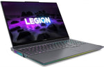 Lenovo Legion 7 (2021) AMD Ryzen 7 5800H 8Cores 4.3Ghz , 16GB RAM 1TB SSD , Nvidia RTX 3080 16GB,16.1" QHD 165Hz Display , English RGB Keyboard