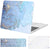 MacBook Pro 13 inch Plastic Hard Case & Keyboard Cover Skin & Screen Protector, Water Blue Marble laptop case MOSISO 