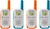 Motorola TALKABOUT T42 Talkie Walkie Quad Pack , Short Range up to 4Km Mobile Phones Motorola 