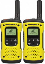 Motorola Tlkr T92 H2O PMR446 2-veis walkie talkie vanntett radio tvillingpakke med reiseveske 