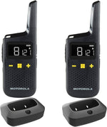 Motorola XT185 (2022) PMR446 lisensfri toveis walkie talkie 10 km rekkevidde (pakke med 2) 
