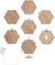 Nanoleaf Elements Wood Like Hexagons Starter Kit - 7 Panels LED Light Bulbs Nanoleaf 