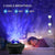 Night Light Projector for Bedroom，Sky Galaxy Projector Ocean Wave Projector Light with Remote Control & Bluetooth Music Speaker Light Paladone 