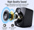 NJSJ PC Speakers, 2.0 Wired Mini Speaker for PC, USB Powered 3.5 mm Speakers NJSJ 