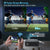 Projector 4K, Auuner 5G WIFI Bluetooth Projector with Electric Focus and Digital Zoom, 9500 Lumens Outdoor Projector with 300 Inch Display, 1080P Phone Projector for TV Stick, Netflix IOS Android. Projectors AUUNER 