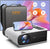 Projector Wifi 6 Bluetooth,YABER Pro V8 450 ANSI Lumen Native 1080P HD Projector,4K Supported,4P/4D Keystone Correction,-50% Zoom,350" Display Home & Outdoor Projector for TV Stick, Android, iOS Projectors YABER 