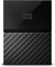 Referbished WD 1TB My Passport Portable External Hard Drive Hard Drives WD 1 TB Black 13.8 mm