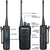 Retevis RB629 Walkie Talkie, PMR446 Walkie Talkies Wireless Clone, VOX, Heavy Duty 2 Way Radio (4 Pcs, Black) Phone Retevis 