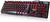 RK100 3 Color LED Backlit Mechanical Feeling Gaming Keyboard Black UK Layout (Red/Purple/Blue) Gaming Rii 