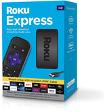 Roku Express | HD streaming mediaspiller med høyhastighets HDMI-kabel og enkel fjernkontroll