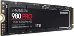 SAMSUNG 980 PRO 1TB PCIe NVMe Gen4 Intern Gaming SSD M.2 (MZ-V8P1T0B) 