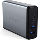 Satechi 108W Pro USB-C PD bordlader - 2 USB-C PD og 2 USB-A-porter - Kompatibel med Apple-produkter 