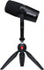 Shure MV7 USB Microphone with Tripod, for Podcasting, Recording, Streaming & Gaming, Built-In Headphone Output, All Metal USB/XLR Dynamic Mic, Voice-Isolating Technology, TeamSpeak Certified - Black Microphones Shure 