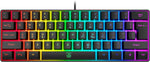Snpurdiri K60 60 % TKL spilltastatur, 61 taster flerfarget RGB-belyst LED-bakgrunnsbelyst kablet spilltastatur 