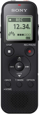 Sony ICD-PX470 digital stereo taleopptaker, 4 GB minne, SD-minnespor og 55 timers opptak 