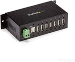 Startech 7-Port Industrial USB 2.0 Hub with ESD 350W Surge Protection