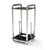 Streacom DA6 SFF Vertical Open Frame Steel High End PC Case - Chrome PC Case Streacom 