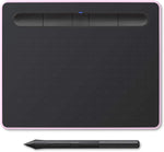 Wacom Intuos S Bluetooth Pen Tablet, trådløst grafisk nettbrett, Berry Pink 