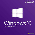 Windows 10 Pro Produktnøkkel Retail License Digital 5-enheter | 2 dagers levering 